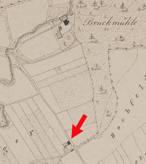 Karte Agendorf174a 1870