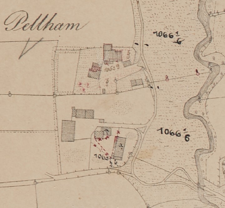 ortskarte pellham174f 1938