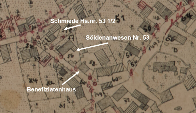 ortskarte steinach 187f 2