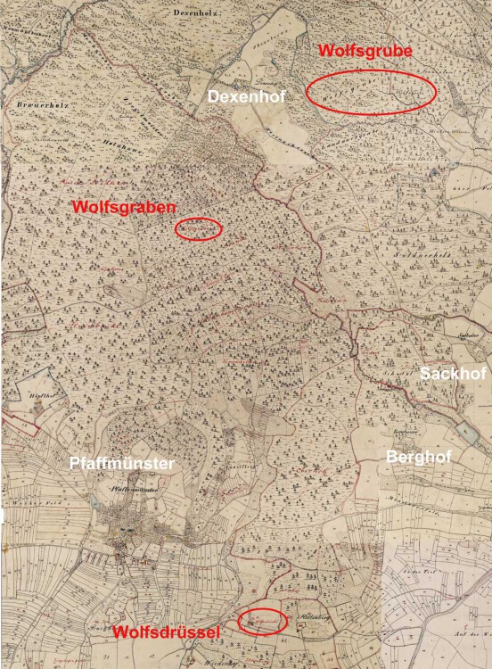 wolfsgebiete