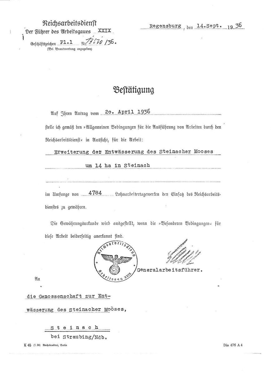 1 9 Bestaetigung Reichsarbeitsdient