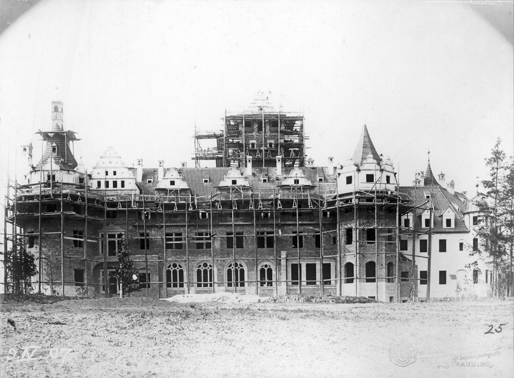 Bild 13 Rohbau Haupthaus