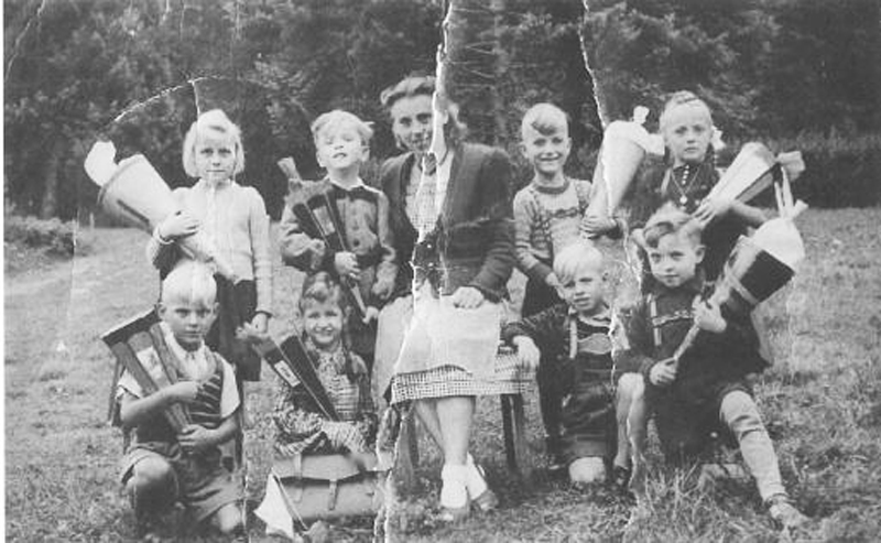 Einschulung 1950