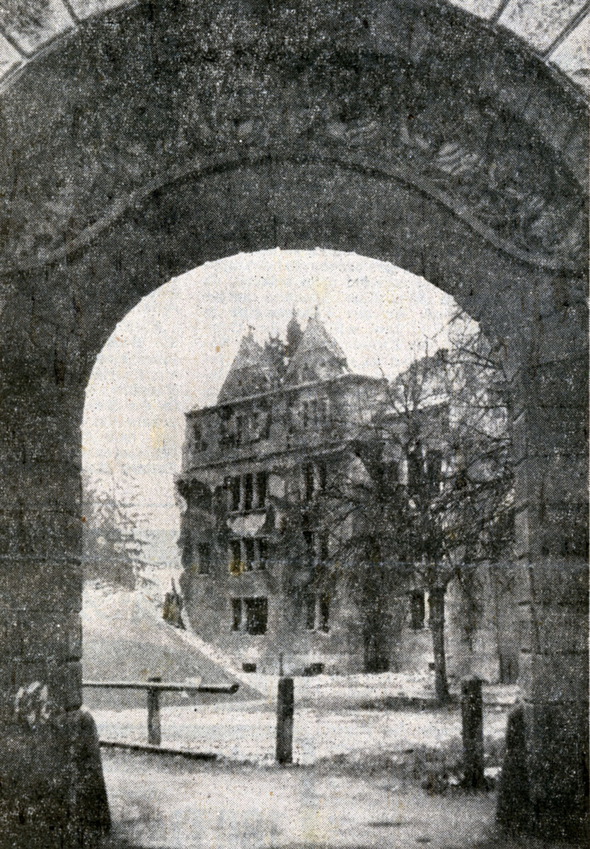 Schlossruine 1957 1 1